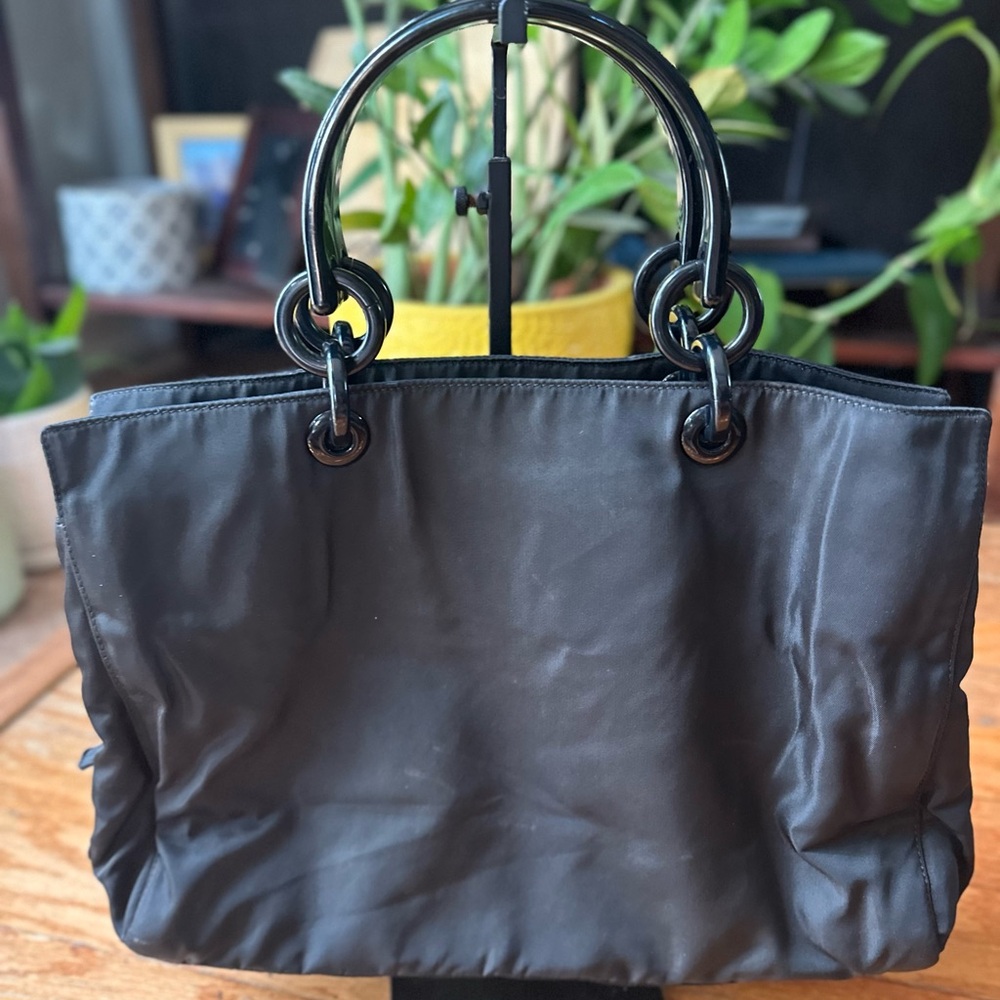Prada Black Nylon Tote Bag - Picture 2 of 8